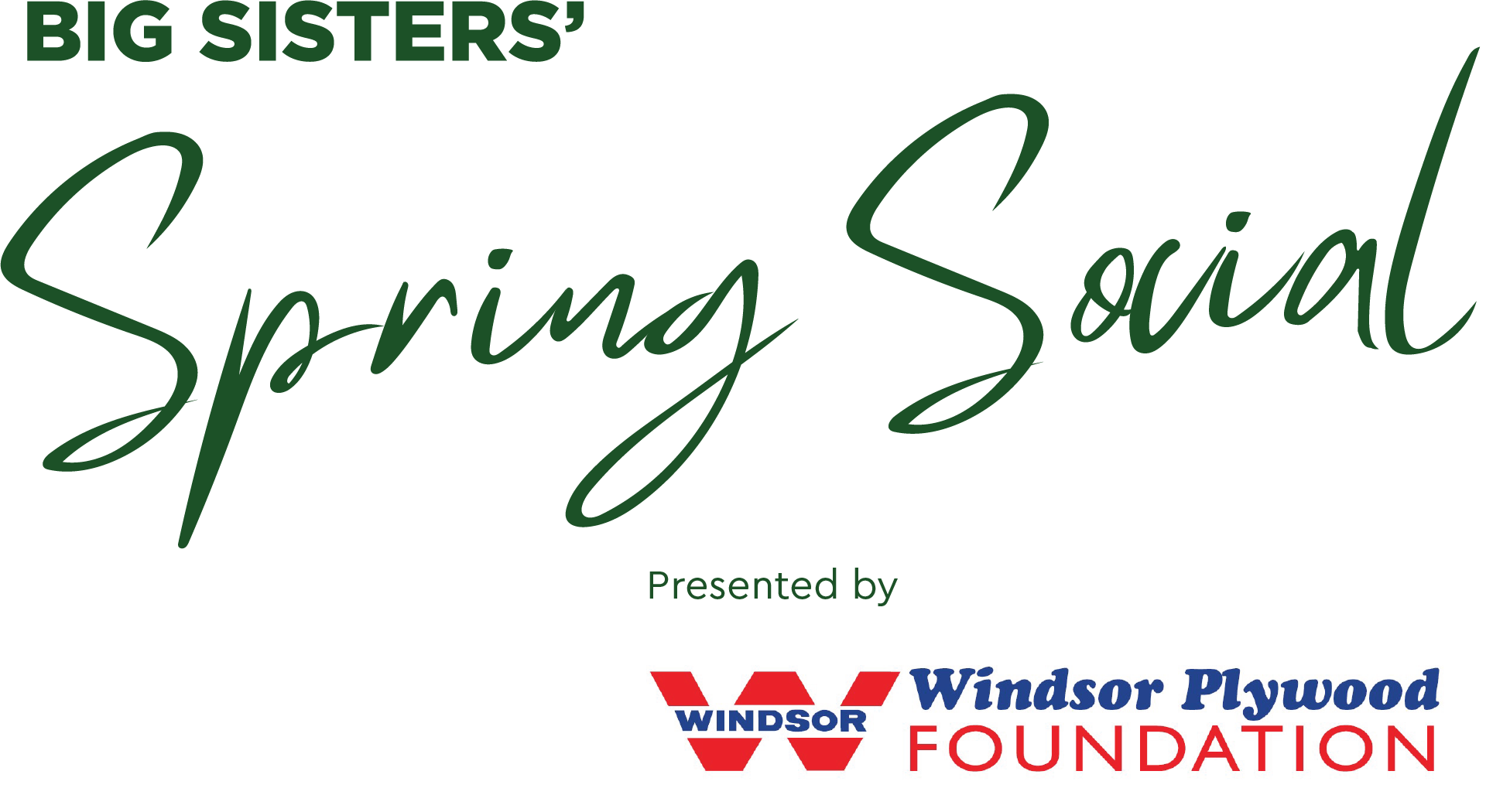 Spring Social 2023 Logo_Presented by_Windor Plywood Foundation