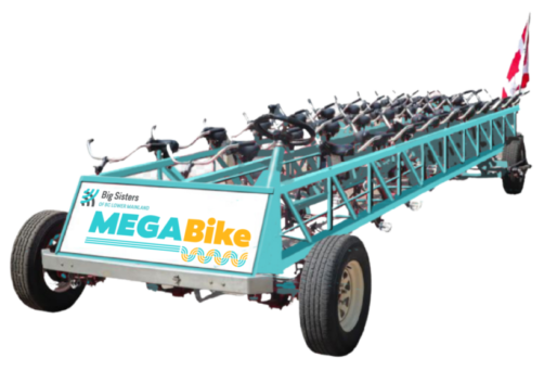 Big Sisters Teal MegaBike Bike